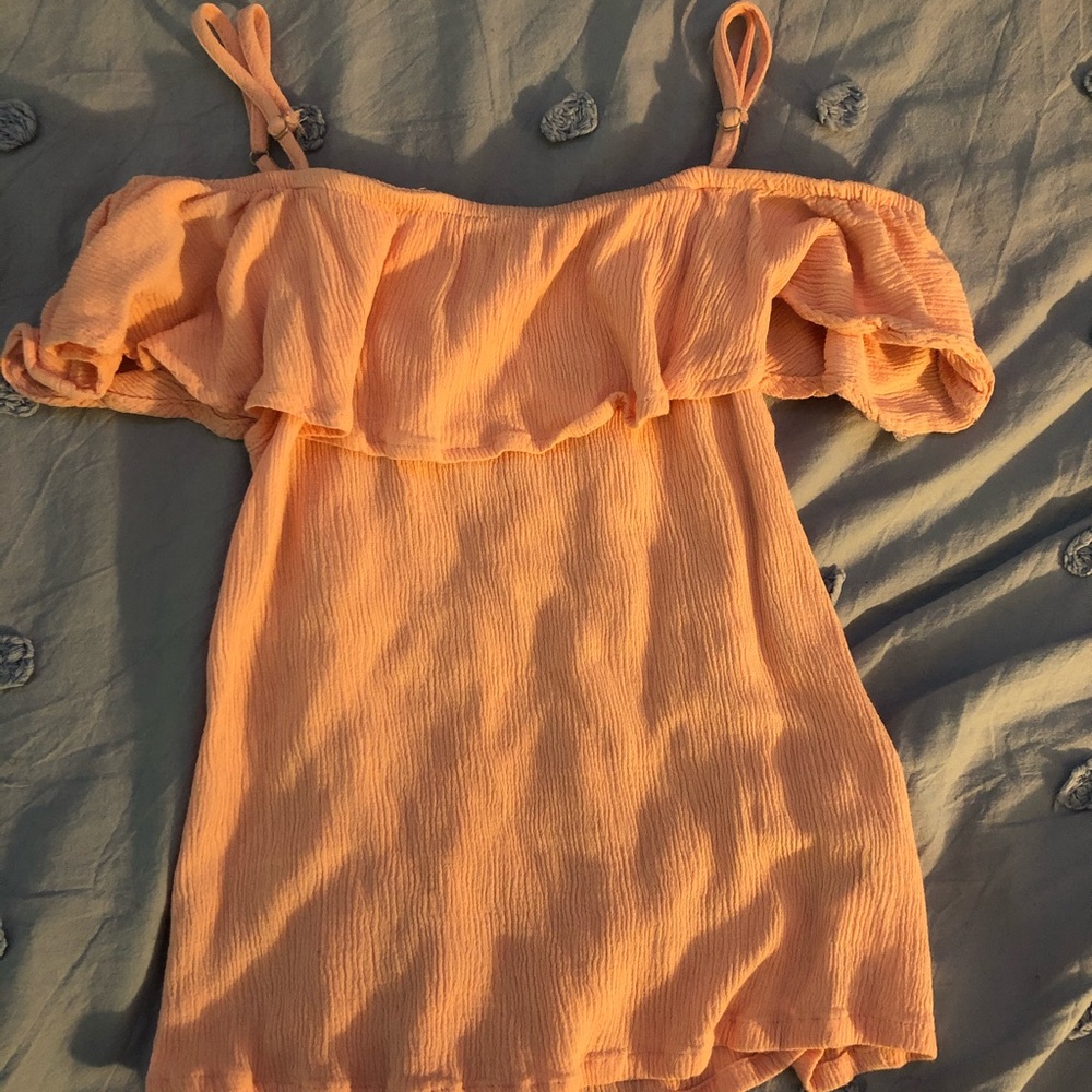 Forever 21 girls off the shoulder top